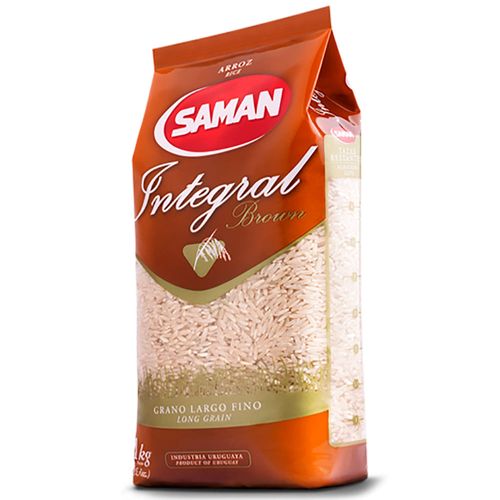 Arroz Integral SAMAN 1 kg