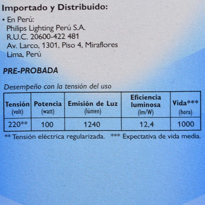 Lampara-clara-PHILIPS-100-W-E27-1