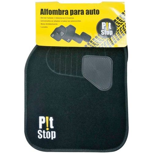 Alfombras PIT STOP 4 piezas de goma