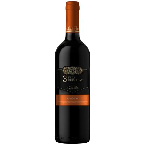 Vino Tinto Carmenere 3 Medallas SANTA RITA 750 ml