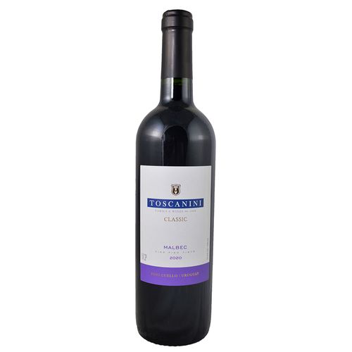 Vino tinto malbec TOSCANINI 750 ml