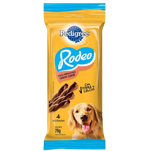 Alimento para perros PEDIGREE rodeo carne 70 g