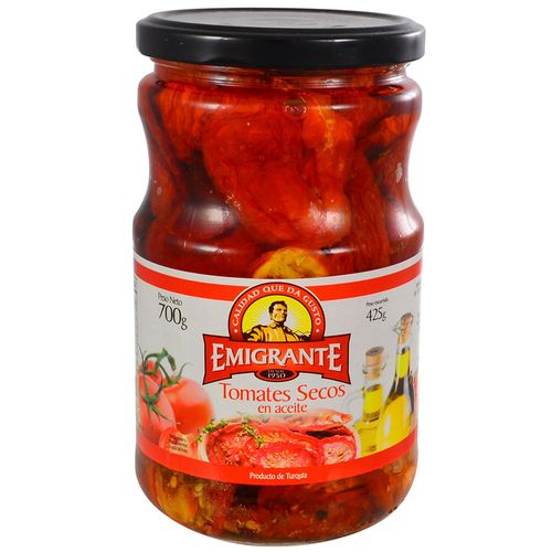 Tomates secos en aceite EMIGRANTE 700 g