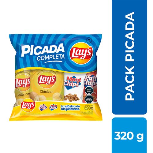 Pack picada completa LAY'S 320 g