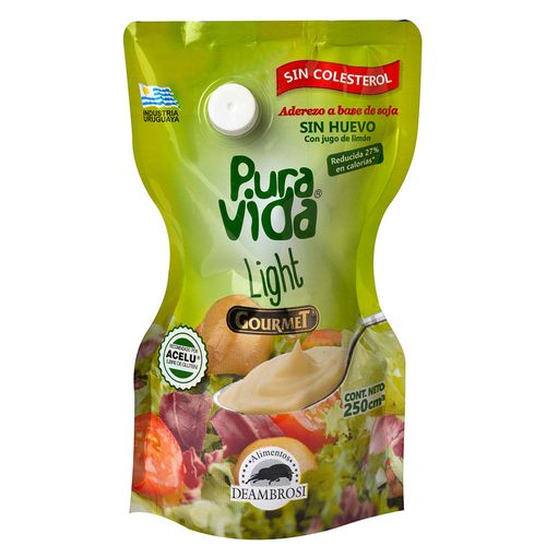 Salsa a base de soja PURA VIDA light 250 cc