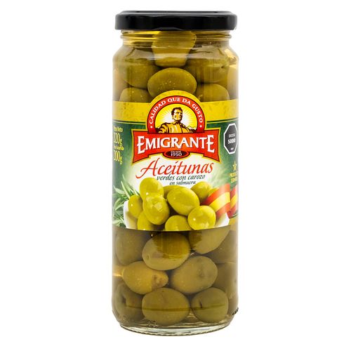 Aceitunas con carozo EMIGRANTE 320 g