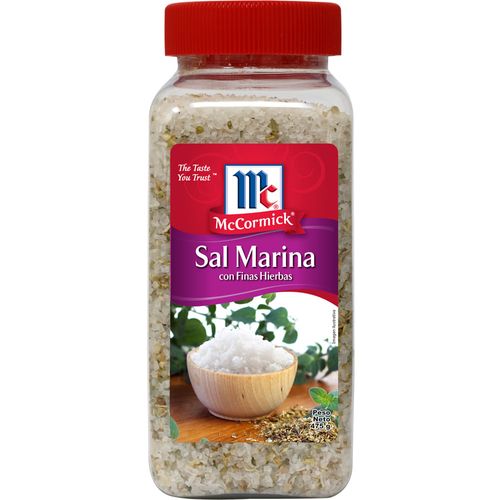 Sal marina con hierbas MCCORMICK 475 g
