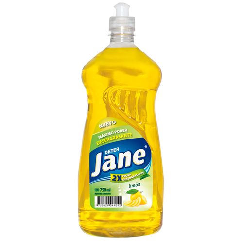 Detergente DETER JANE limón 750 ml