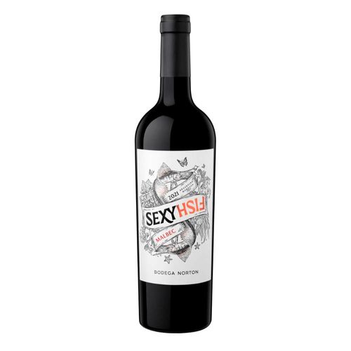 Vino Tinto Malbec Sexy Fish NORTON 750 ml