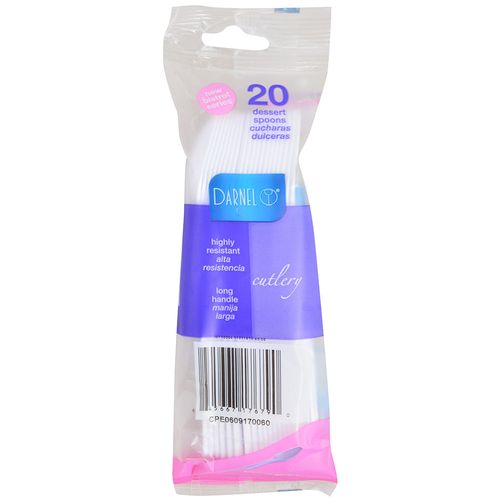 Cuchara dulcera DARNEL BISTROT blanco 20 un.
