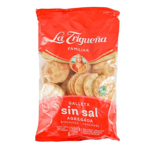 Galleta la trigueña sin sal 500 g