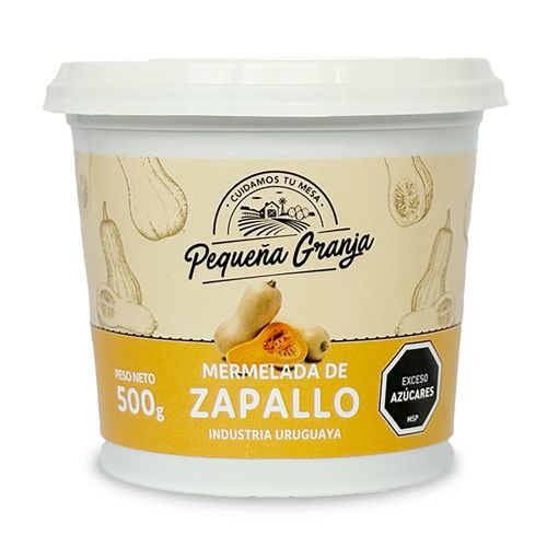 Mermelada de zapallo PEQUEÑA GRANJA 500 g
