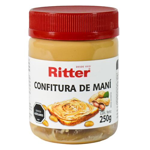 Crema de maní RITTER 250 g