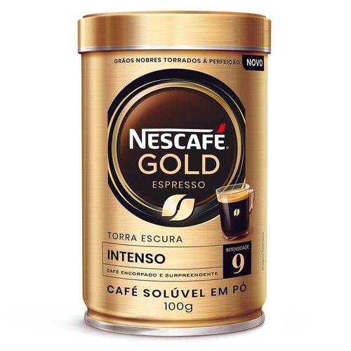 Café NESCAFÉ Gold Espresso Intenso Lata 100 g