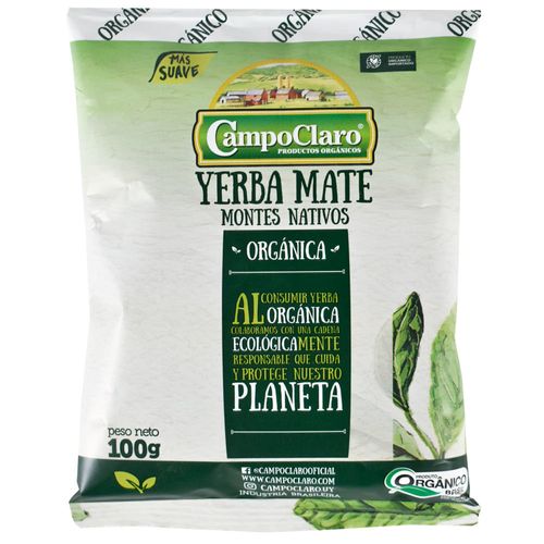 Yerba Orgánica Montes Nativos CAMPOCLARO 100 g