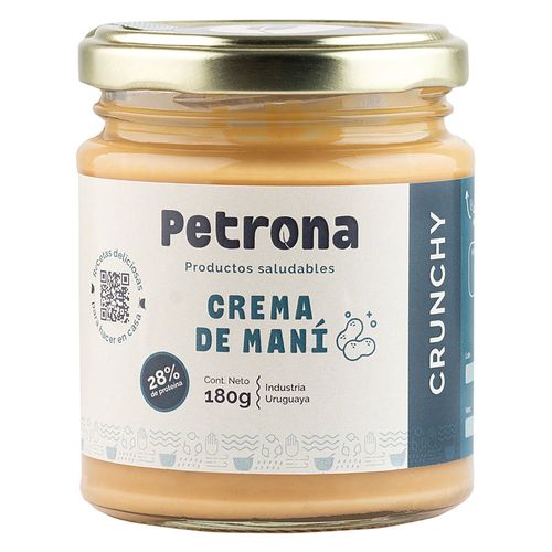 Crema de Maní Crunchy PETRONA 180 g