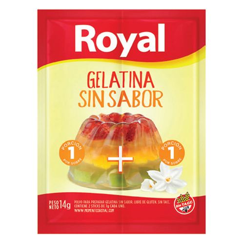 Gelatina ROYAL sin sabor 14 g