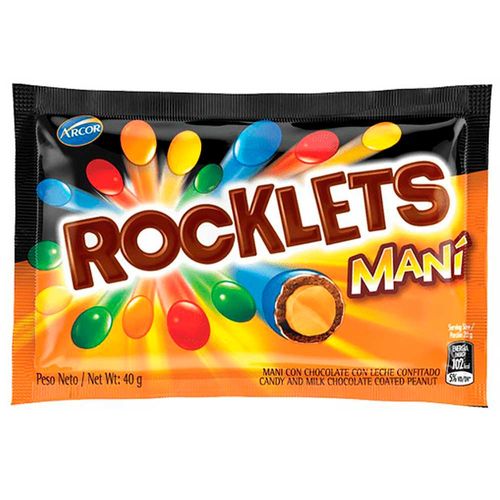 Maní con chocolate Rocklets 40 g