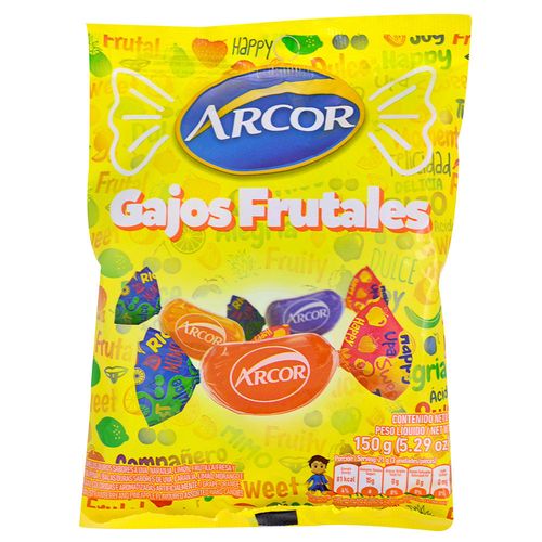 Caramelos ácidos ARCOR 150 g