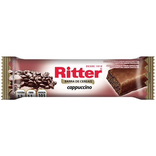 Barrita Cereal RITTER Light Cappuccino 22 g