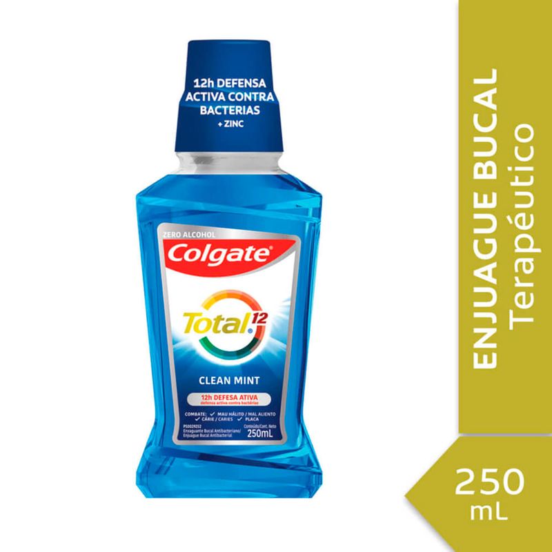 Enjuague-bucal-COLGATE-Total-12-clean-mint-250-ml-0