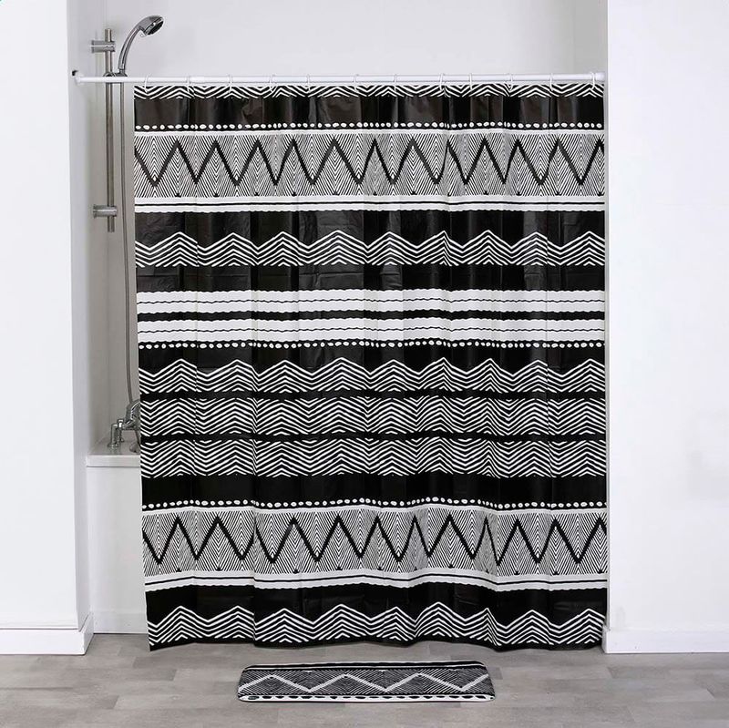 Cortina-de-ducha-Peva-180x180-cm---Tribal-Lodge-0