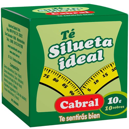 Té CABRAL silueta ideal 10 un.