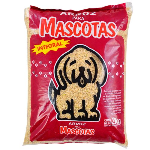 Arroz Integral para perros SAMAN 2 kg