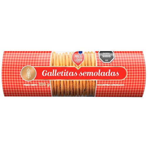 Galletas semoladas PRECIO LÍDER 320 g