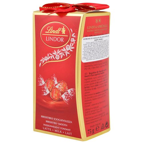 Bombones LINDT LINDOR leche 75 g