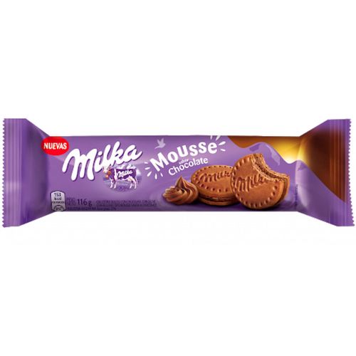 Galletitas Milka mousse chocolate 116 g