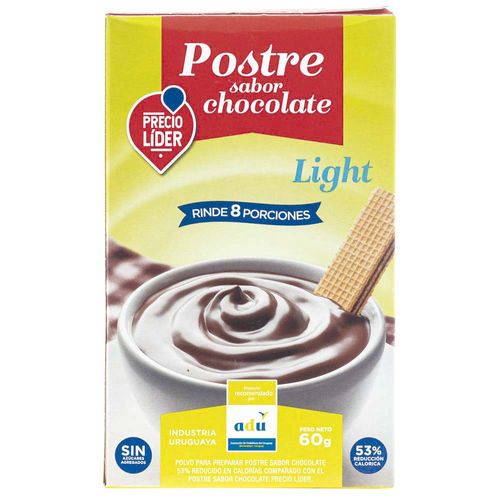 Postre PRECIO LÍDER chocolate light 8 porciones
