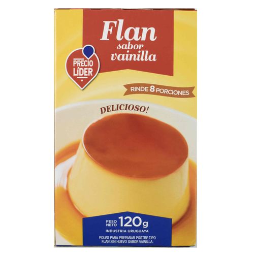 Flan PRECIO LÍDER vainilla 8 porciones