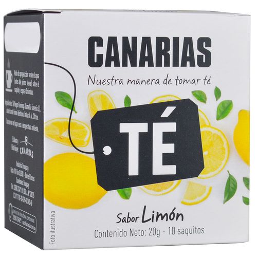 Té negro limón CANARIAS 10 sobres