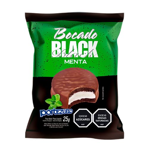 Bocado black menta PORTEZUELO 20g