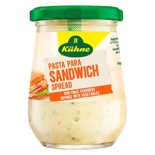 Pasta para sándwich KUHNE 250 ml