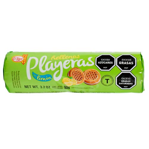 Galletitas PLAYERAS rellenas Limón 90 g