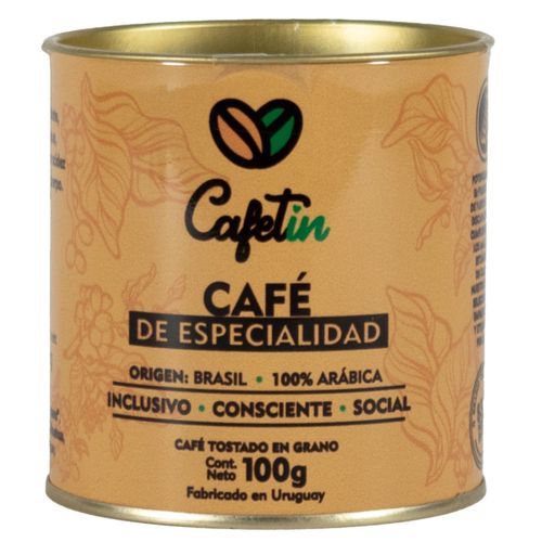 Café en grano orgánico CAFETIN 100 g