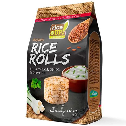 Galletas de arroz RICE UP crema & onion 50 g