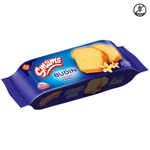Budín SMAMS vainilla sin gluten 250g