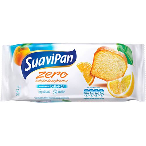 Budín SUAVIPAN naranja sin azúcar 250g