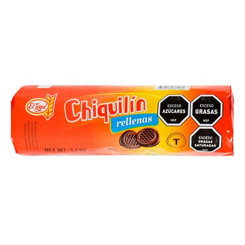 Galletitas rellenas Chiquilin EL TRIGAL 90 g