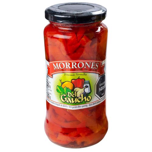 Morrones en vinagre filet DEL GAUCHO 180 g