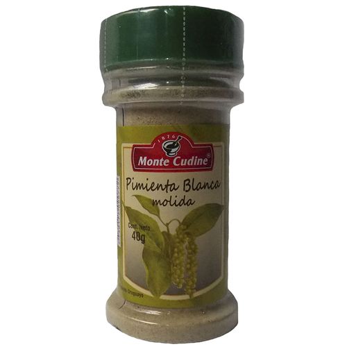 Pimienta blanca MONTE CUDINE 40 g