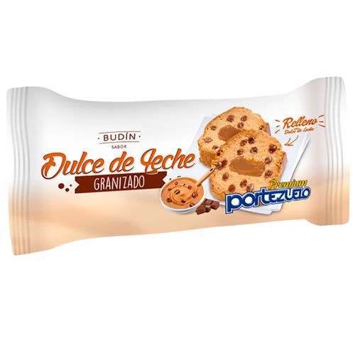 Budín PORTEZUELO Relleno Dulce Leche granizado 300 g