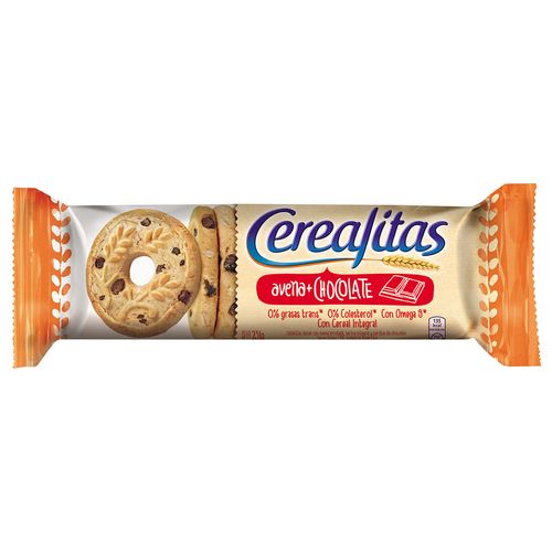 Galletitas Cerealitas Avena y Chocolate 231g