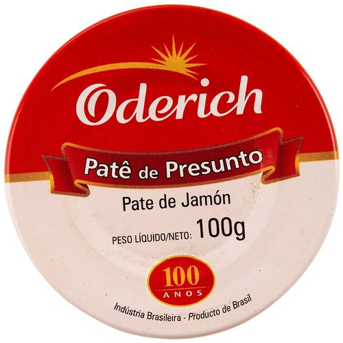 Paté jamón ODERICH 100 g