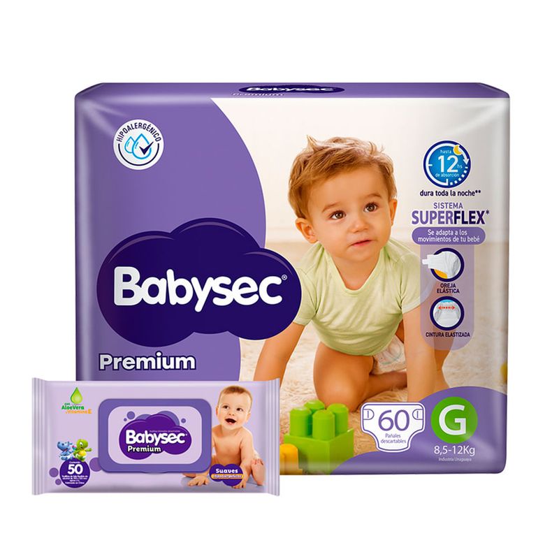 Pañal-BABYSEC-premium-G-60-un---toallas-humedas-de-regalo-0