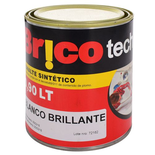 Esmalte sintético blanco brillante BR!CO-TECH 900 ml