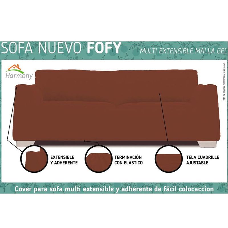 Funda-de-sofa-2-cuerpos-FOFFY-Tabaco-100--poliester-0